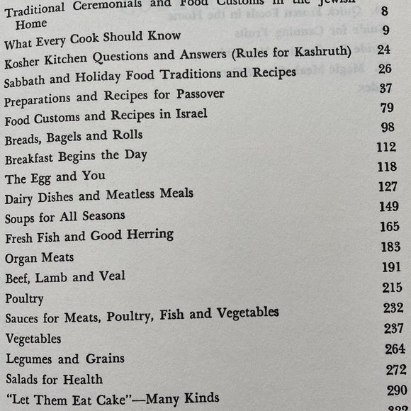 JEWISH COOKERY 1986 Jewish traditional Kosher Sabbath Passover +Holidays - Picture 9 of 11